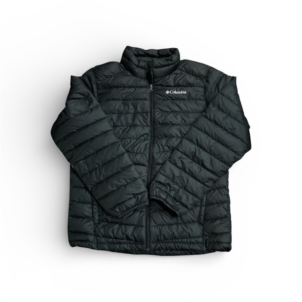 Columbia Men's Athletic Black Puffer Jacket size medium - Picture 2 of 4
